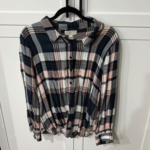 Olive & Oak long sleeve button up